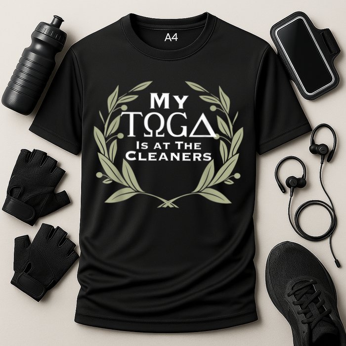 Funny Toga Party Cooling Performance Crew T-Shirt