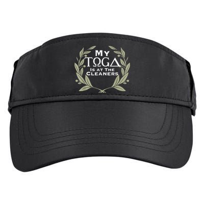 Funny Toga Party Adult Drive Performance Visor