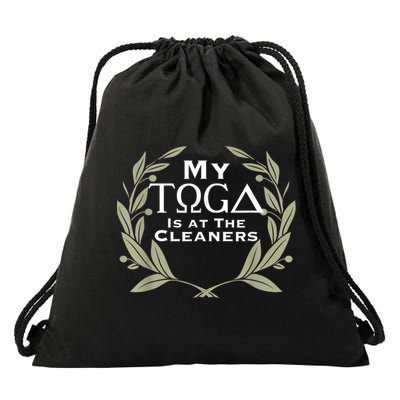 Funny Toga Party Drawstring Bag