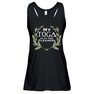 Funny Toga Party Ladies Essential Flowy Tank