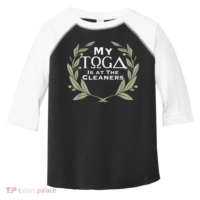 Funny Toga Party Toddler Fine Jersey T-Shirt