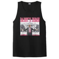 Funny Trump Pink Daddys Home  Trump 2024 PosiCharge Competitor Tank