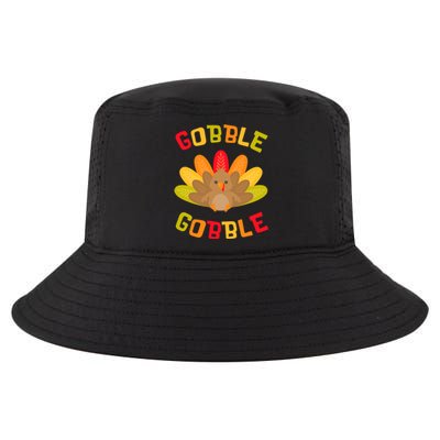 Funny Thanksgiving Party Turkey Gobble Me Swallow Me Cool Comfort Performance Bucket Hat