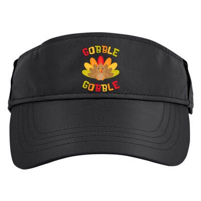 Funny Thanksgiving Party Turkey Gobble Me Swallow Me Adult Drive Performance Visor