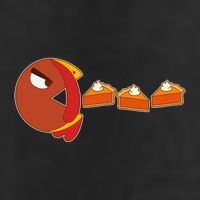 Funny Thanksgiving Pacman Turkey Adult Drive Performance Visor
