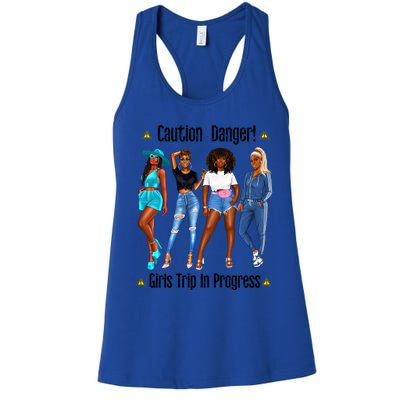 Funny Trip Progress Taking Holiday Together Summer Cool Gift Women's Racerback Tank