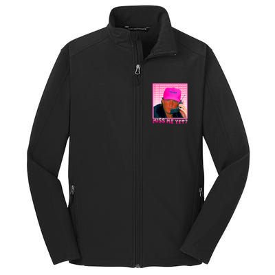 Funny Trump Pink Miss Me Yet Trump 2024 President 2024 Core Soft Shell Jacket