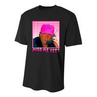 Funny Trump Pink Miss Me Yet Trump 2024 President 2024 Youth Performance Sprint T-Shirt