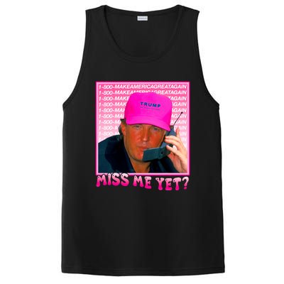 Funny Trump Pink Miss Me Yet Trump 2024 President 2024 PosiCharge Competitor Tank