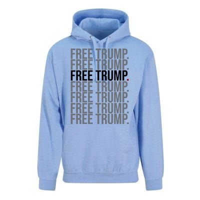 Free Trump Pro Republican Political Unisex Surf Hoodie