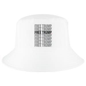 Free Trump Pro Republican Political Cool Comfort Performance Bucket Hat