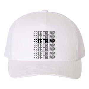 Free Trump Pro Republican Political Yupoong Adult 5-Panel Trucker Hat