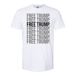 Free Trump Pro Republican Political Softstyle CVC T-Shirt