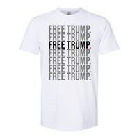 Free Trump Pro Republican Political Softstyle CVC T-Shirt