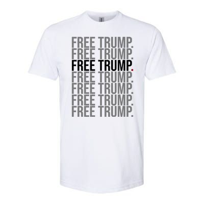 Free Trump Pro Republican Political Softstyle CVC T-Shirt