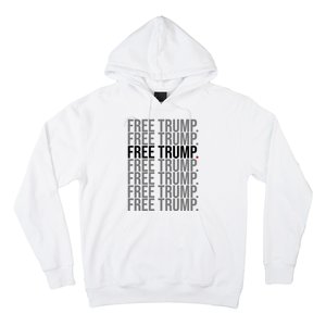 Free Trump Pro Republican Political Hoodie