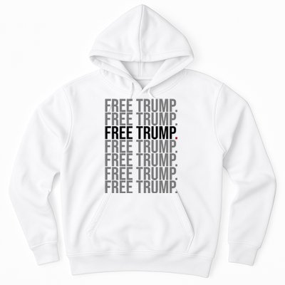 Free Trump Pro Republican Political Hoodie