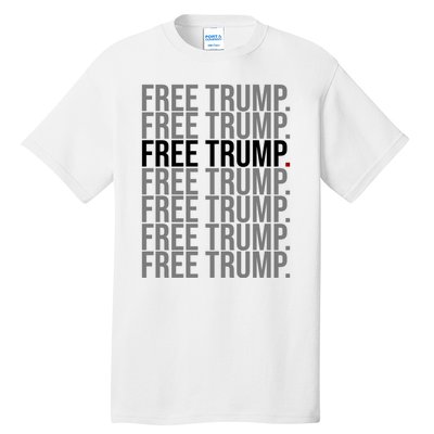 Free Trump Pro Republican Political Tall T-Shirt