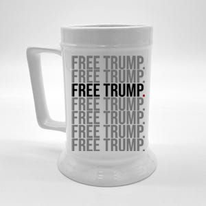 Free Trump Pro Republican Political Beer Stein