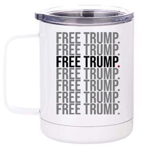 Free Trump Pro Republican Political 12 oz Stainless Steel Tumbler Cup