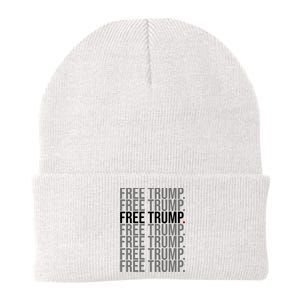 Free Trump Pro Republican Political Knit Cap Winter Beanie