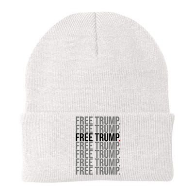 Free Trump Pro Republican Political Knit Cap Winter Beanie