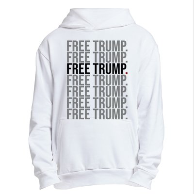 Free Trump Pro Republican Political Urban Pullover Hoodie