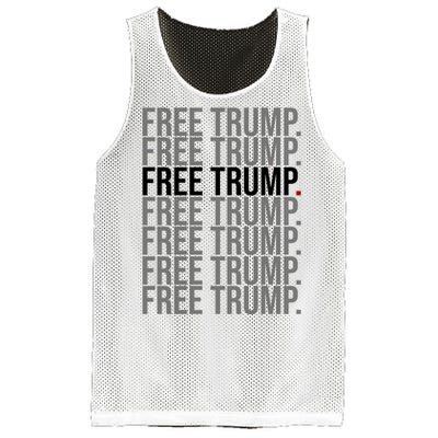 Free Trump Pro Republican Political Mesh Reversible Basketball Jersey Tank