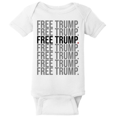 Free Trump Pro Republican Political Baby Bodysuit