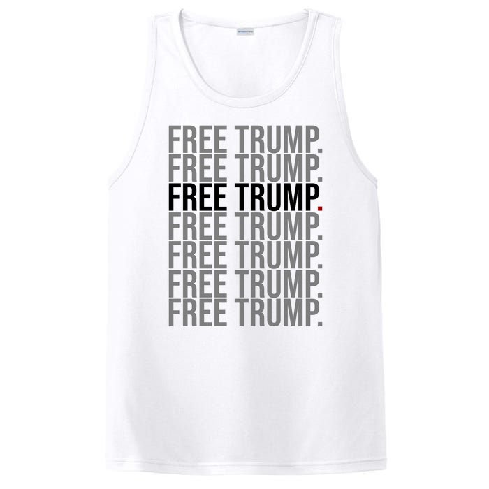 Free Trump Pro Republican Political PosiCharge Competitor Tank