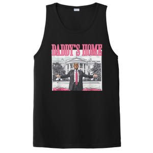 Funny Trump Pink Daddys Home Trump 2024 PosiCharge Competitor Tank