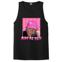 Funny Trump Pink Miss Me Yet Trump 2024 President 2024 PosiCharge Competitor Tank