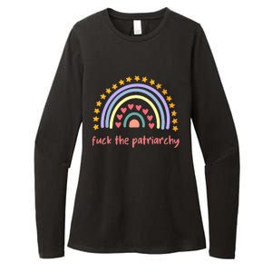 Fuck The Patriarchy Smash The Partriarchy Womens CVC Long Sleeve Shirt