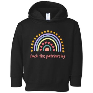 Fuck The Patriarchy Smash The Partriarchy Toddler Hoodie