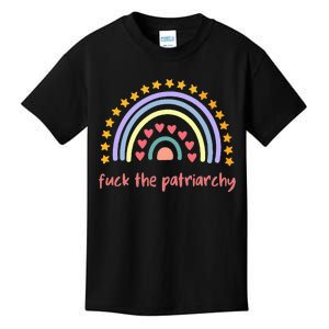 Fuck The Patriarchy Smash The Partriarchy Kids T-Shirt