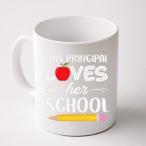 Funny This Principal Loves Her School Funny Principal Coffee Mug