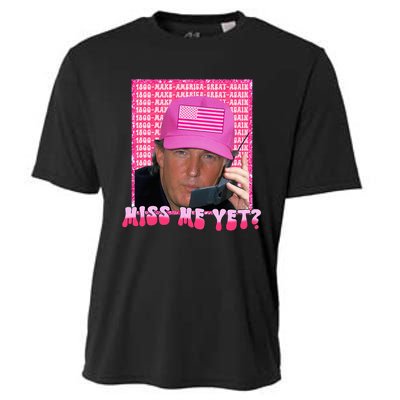 Funny Trump Pink Miss Me Yet Trump 2024 President 2024 Cooling Performance Crew T-Shirt