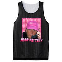 Funny Trump Pink Miss Me Yet Trump 2024 President 2024 Mesh Reversible Basketball Jersey Tank