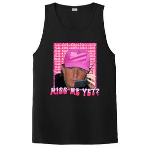 Funny Trump Pink Miss Me Yet Trump 2024 President 2024 PosiCharge Competitor Tank