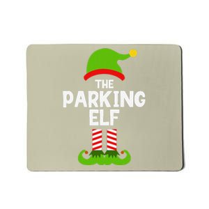 Funny The Parking Elf Christmas Family Party Valet Attendant Mousepad