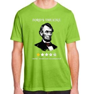 Fords Theater Presidential History Abe Lincoln Funny Adult ChromaSoft Performance T-Shirt