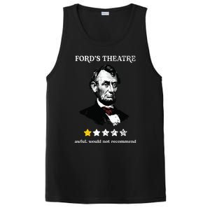 Fords Theater Presidential History Abe Lincoln Funny PosiCharge Competitor Tank