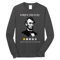 Fords Theater Presidential History Abe Lincoln Funny Long Sleeve Shirt