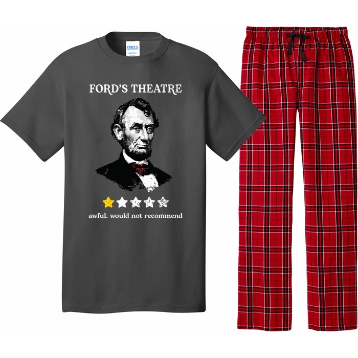 Fords Theater Presidential History Abe Lincoln Funny Pajama Set