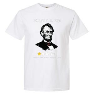 Fords Theater Presidential History Abe Lincoln Funny Garment-Dyed Heavyweight T-Shirt