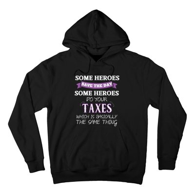 Funny Tax Preparer Income Tax Professional Cpa Gift Hoodie