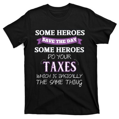 Funny Tax Preparer Income Tax Professional Cpa Gift T-Shirt