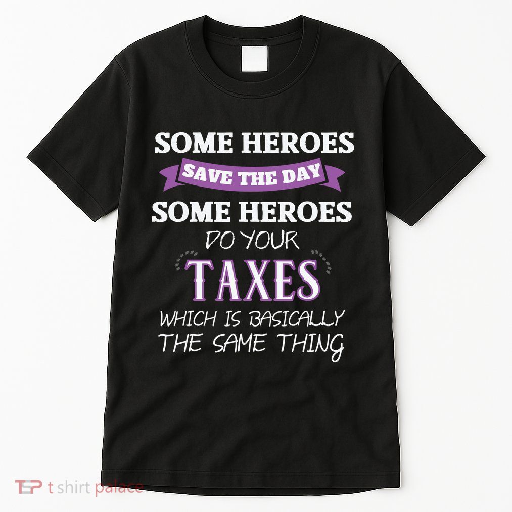 Funny Tax Preparer Income Tax Professional Cpa Gift Tall T-Shirt