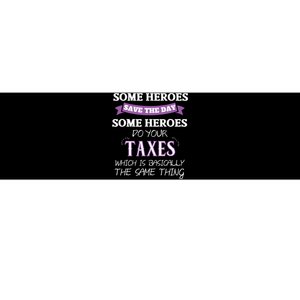 Funny Tax Preparer Income Tax Professional Cpa Gift Bumper Sticker