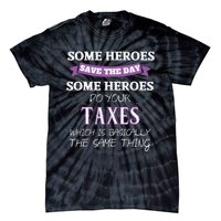 Funny Tax Preparer Income Tax Professional Cpa Gift Tie-Dye T-Shirt